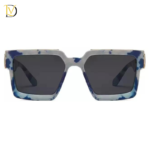 Milliardaire - Blue white marble/gold