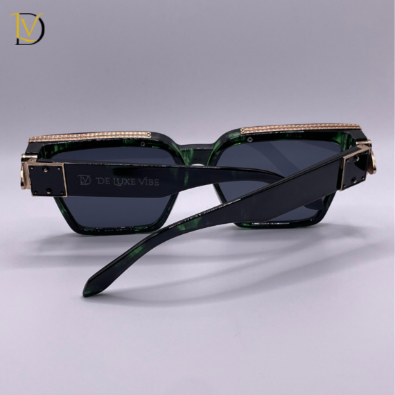 Milliardaire - Green black marble/gold