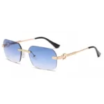 Le luxe - Blue/gold