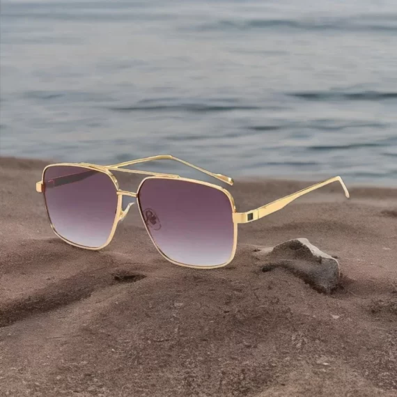 Miami vibe - Purple/gold