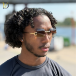 Diamond cut - Brown/gold