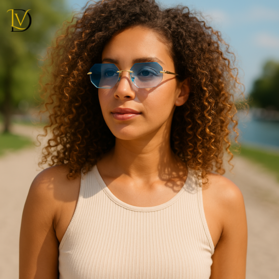 Royal Diamond cut - Blue/gold