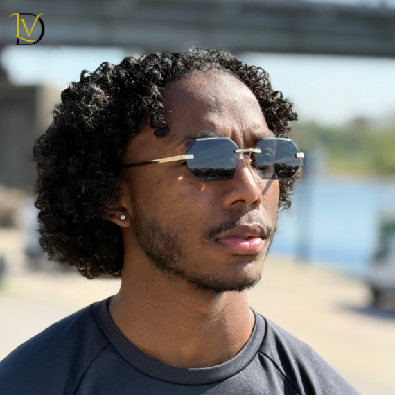 Royal Diamond cut - Black/gold